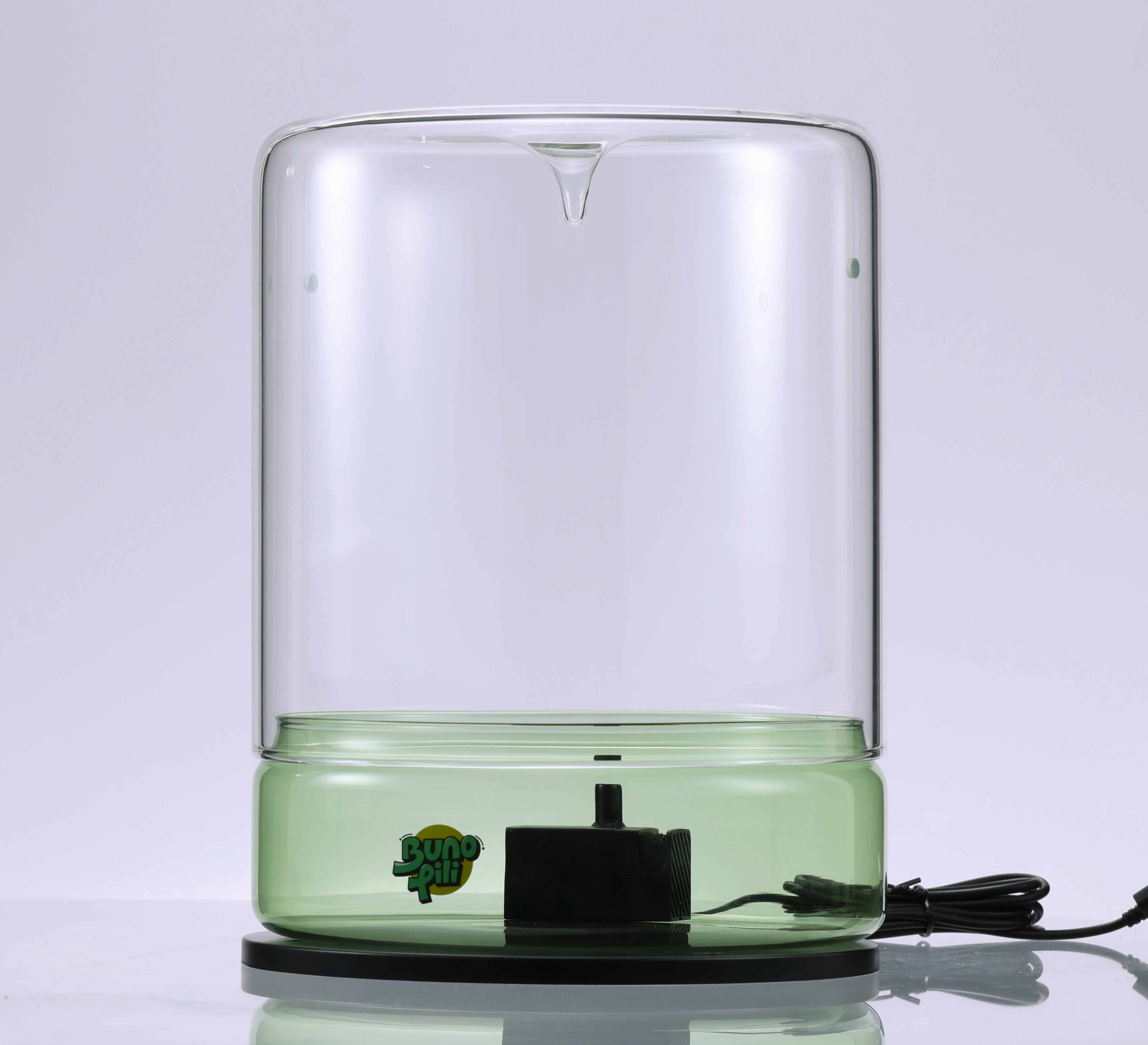 Bunopili Forest Capsule A minimal terrarium jar with smart lighting system – Magnetic Light Terrarium Kit