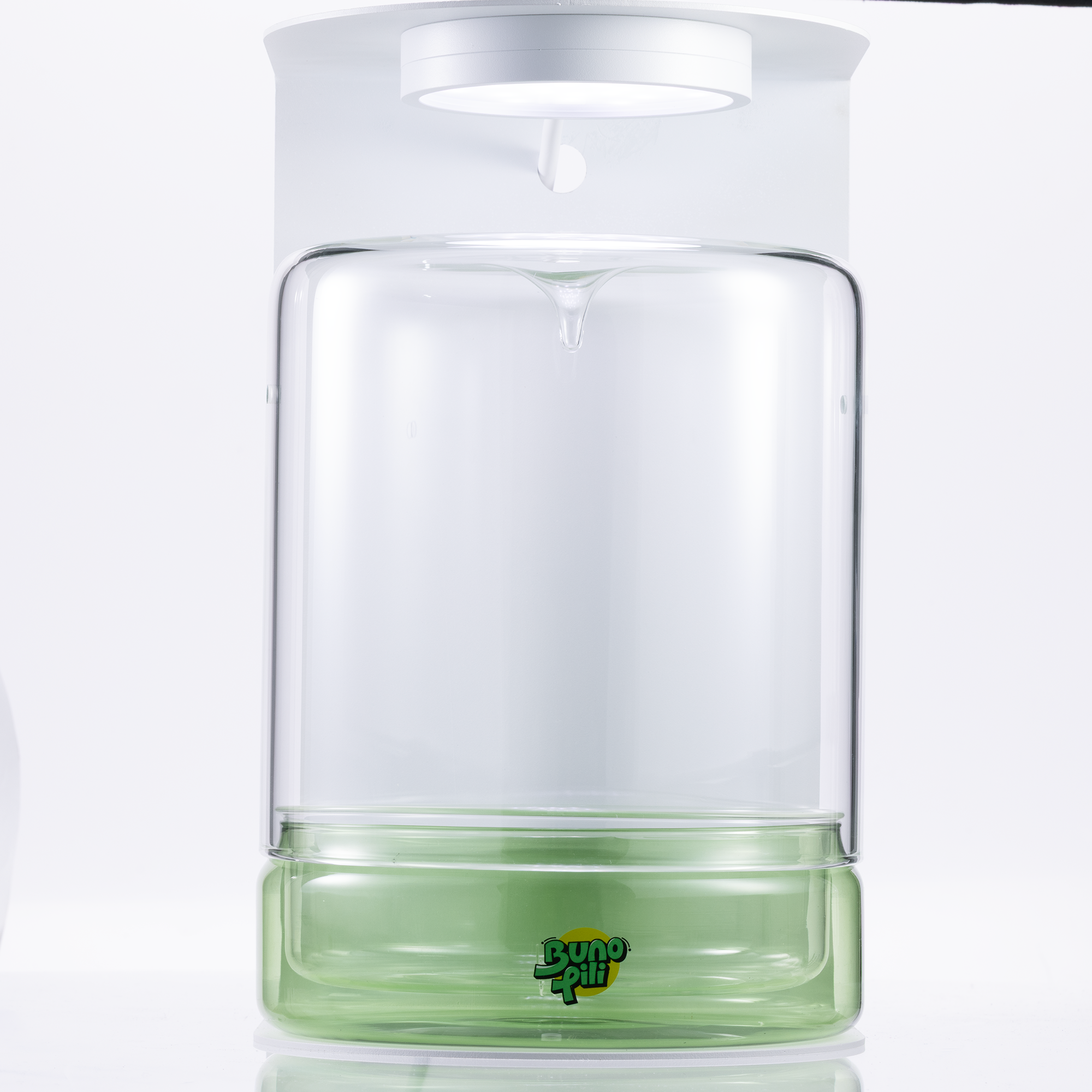 Bunopili Forest Capsule A minimal terrarium jar with smart lighting system – Magnetic Light Terrarium Kit