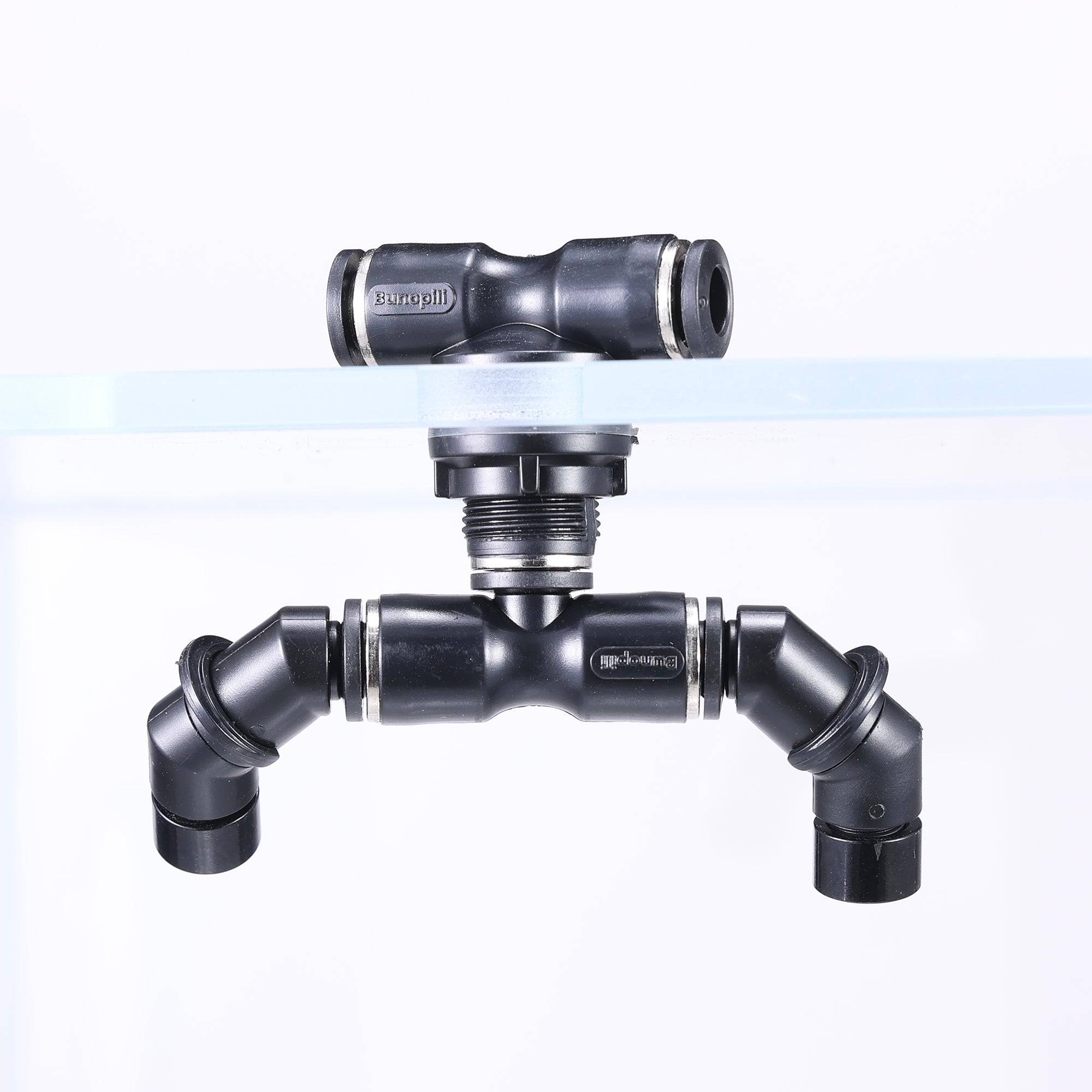 Mini Adjustable Mist Nozzle for Terrarium & Vivarium – 60° Spray Angle, Modular Design, Easy Installation