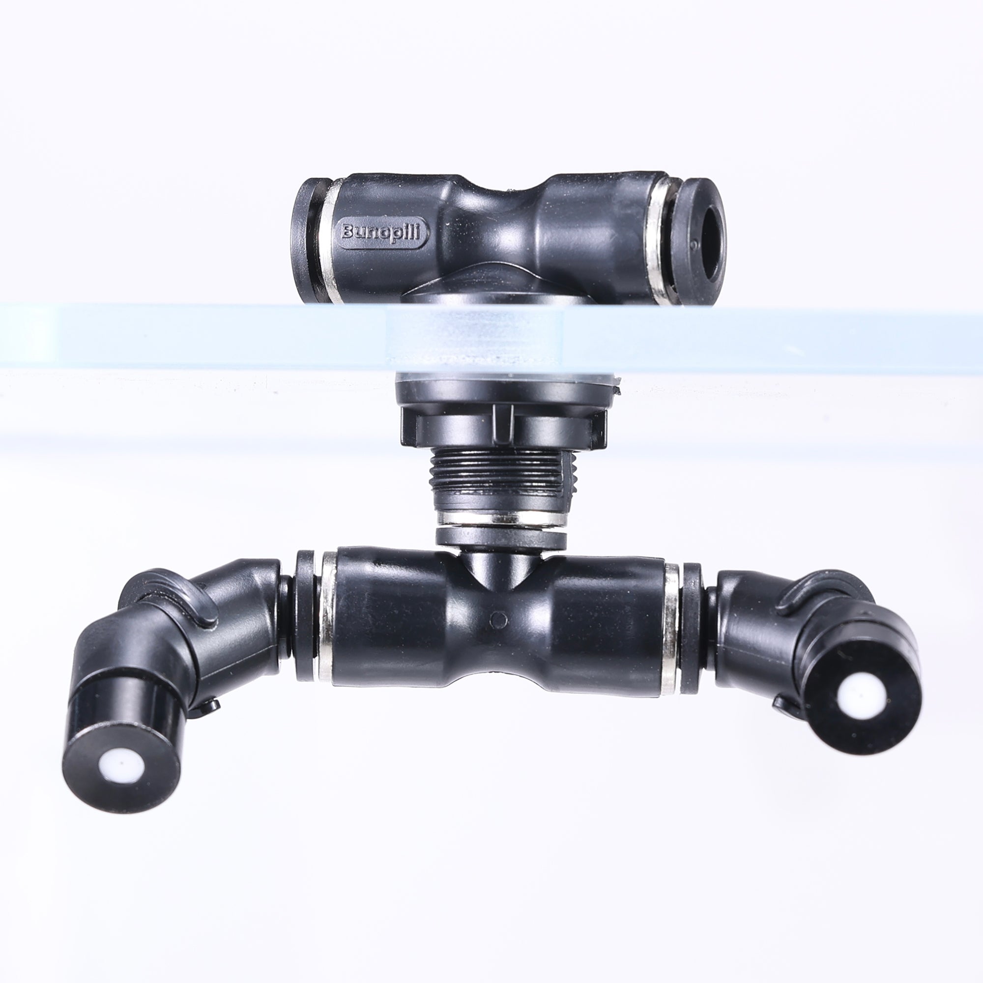 Mini Adjustable Mist Nozzle for Terrarium & Vivarium – 60° Spray Angle, Modular Design, Easy Installation