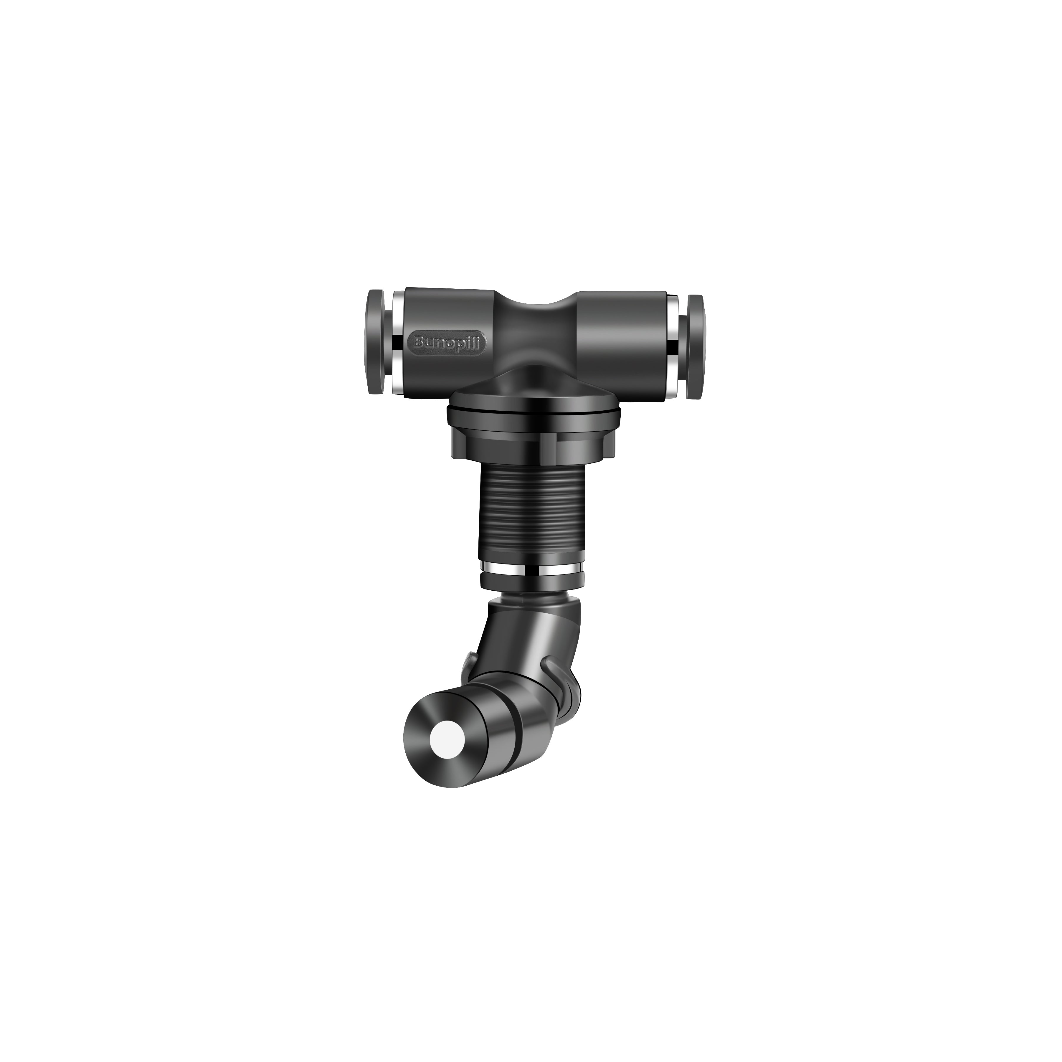 Mini Adjustable Mist Nozzle for Terrarium & Vivarium – 60° Spray Angle, Modular Design, Easy Installation